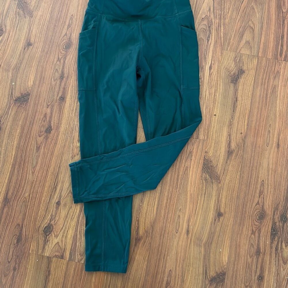 GB girls olive green Forest Green leggings size M